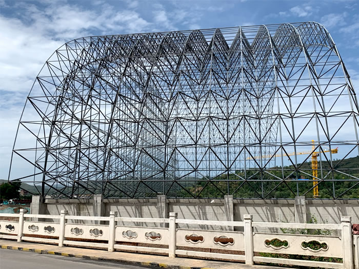文昌山寨矿储煤棚网架